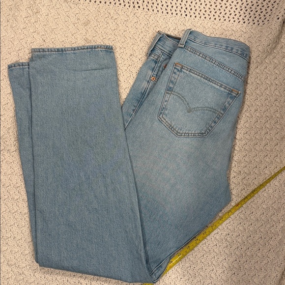 Levi's 501 34/34 Men’s Botton fly Light blue Jeans - Picture 5 of 12